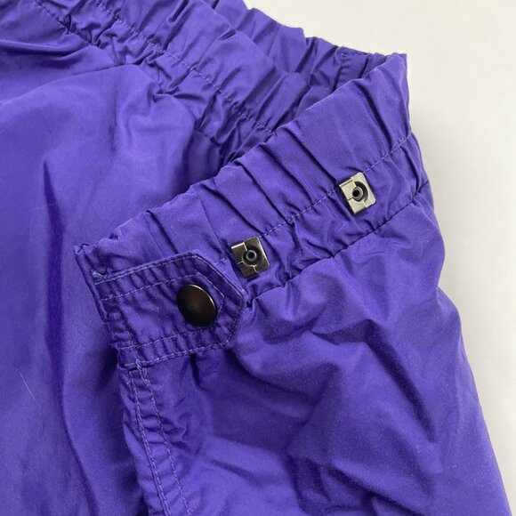 Columbia Snow Rain Pants Women’s 8 Nylon Elastic Waist/Ankle Purple Vintage - Picture 7 of 10